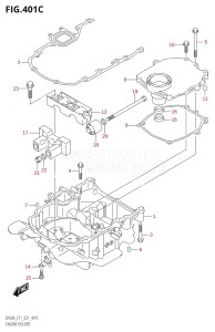 05003F-240001 (2022) 50hp E01 E11-Gen. Export 1-and 2 (DF50AT  DF50AT  DF50ATH  DF50ATH) DF50A drawing ENGINE HOLDER (SEE NOTE)