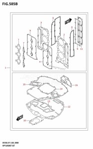 DF200 From 20002F-140001 (E01 E40)  2021 drawing OPT:GASKET SET (DF250ST)