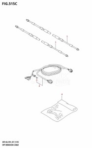 DF8A From 00801F-710001 (P01)  2017 drawing OPT:REMOCON CABLE (DF9.9A:P01)