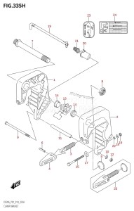 DF20A From 02002F-410001 (P01)  2014 drawing CLAMP BRACKET (DF20A:P40)