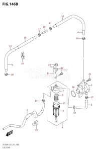 DF200AP From 20003P-510001 (E01 E40)  2015 drawing FUEL PUMP (DF200AP:E40)