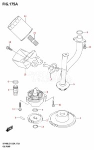 DF140BT From 14005F-440001 (E11 - E40)  2024 drawing OIL PUMP