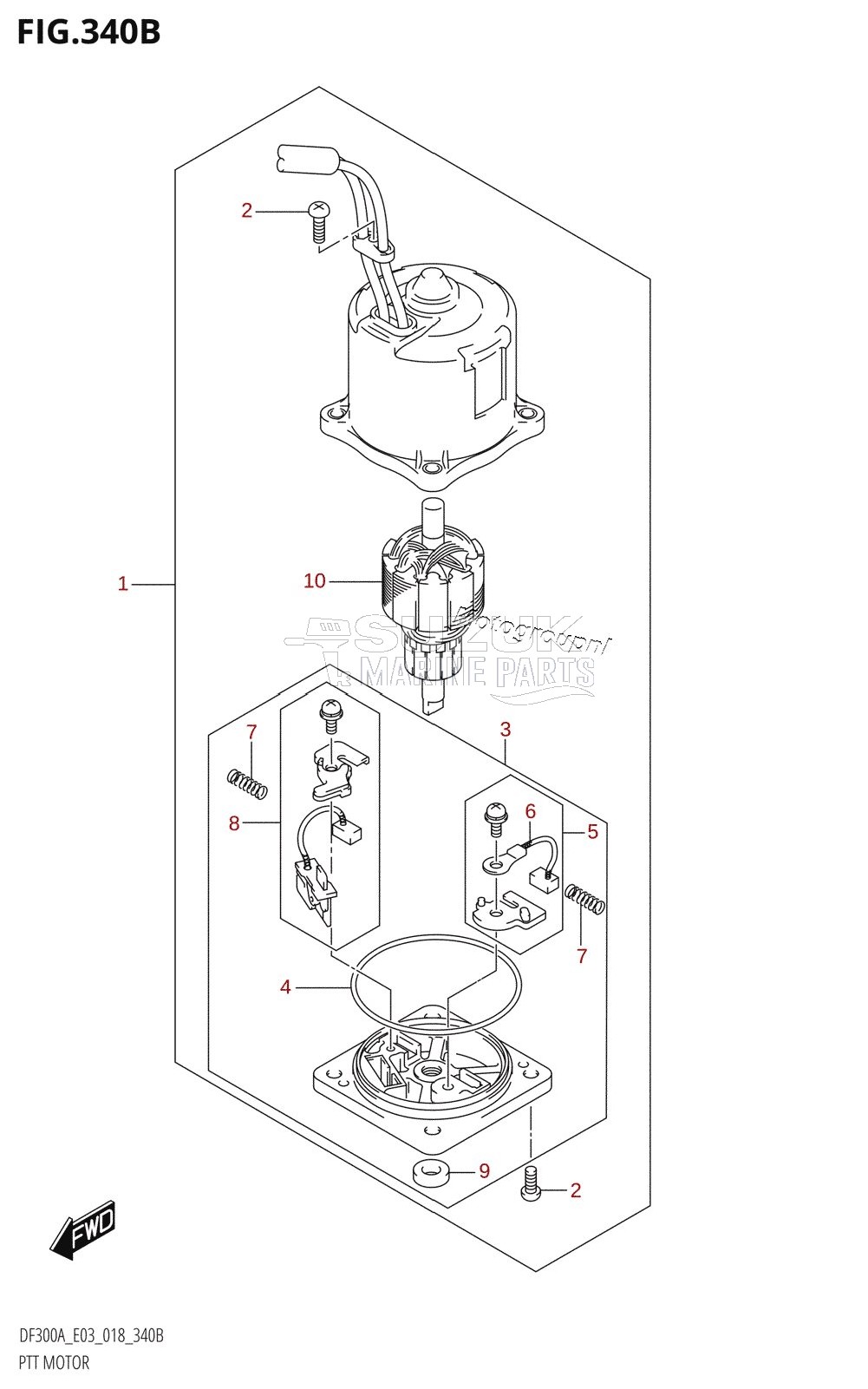 PTT MOTOR (L-TRANSOM)