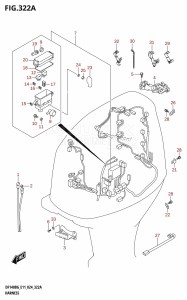 DF115BG From 11505F-440001 (E11 - E40)  2024 drawing HARNESS (DF115BG,DF115BZG)