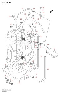 DF150ZG From 15002Z-410001 (E40)  2014 drawing THERMOSTAT (DF150Z:E01)