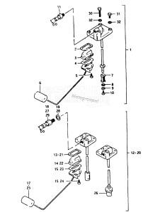 DT20 From 2002-100000 ()  1988 drawing FUEL GAUGE