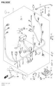 08002F-040001 (2020) 80hp E01 E40-Gen. Export 1 - Costa Rica (DF80AT) DF80A drawing HARNESS (DF90AWQH)