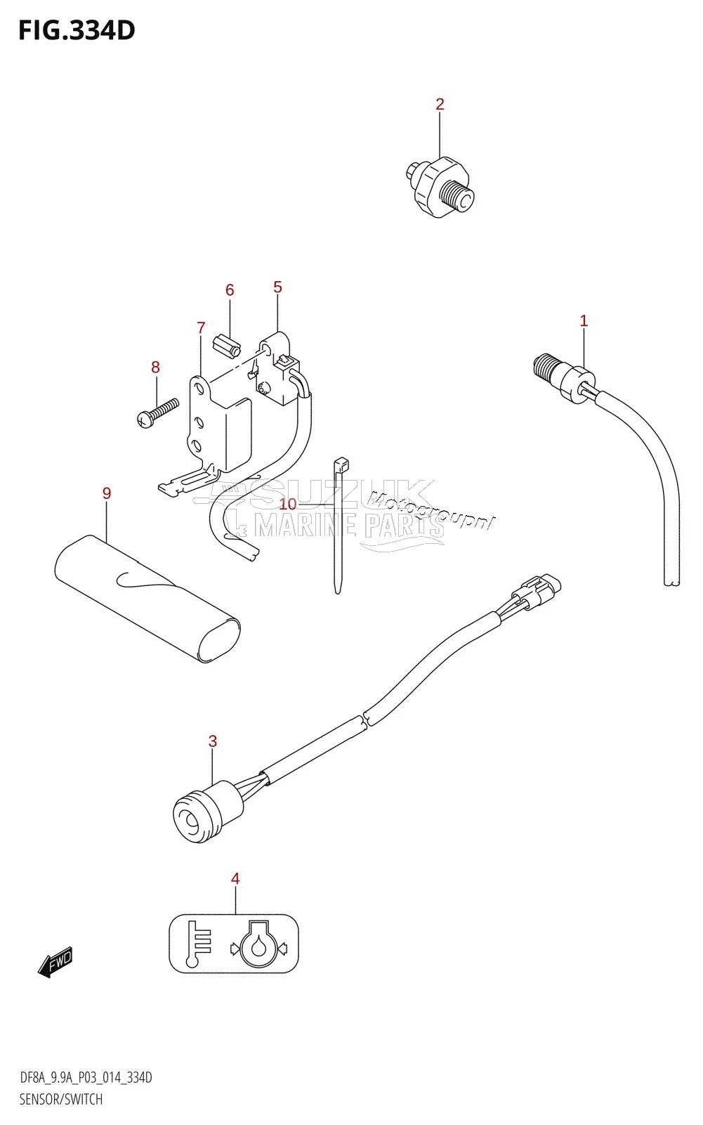 SENSOR /​ SWITCH (DF9.9AR:P03)