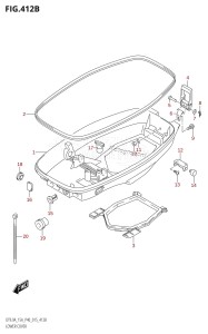 DT15A From 01504-510001 (P36-P40)  2015 drawing LOWER COVER (DT9.9A:P36)