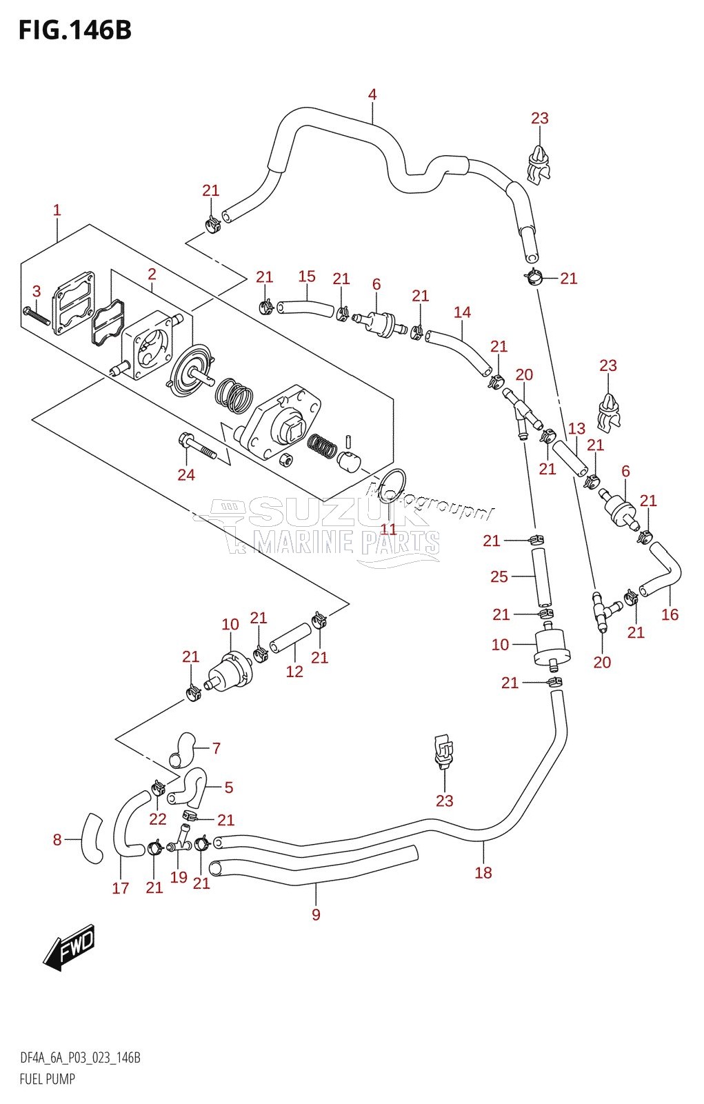 FUEL PUMP (DF6A)