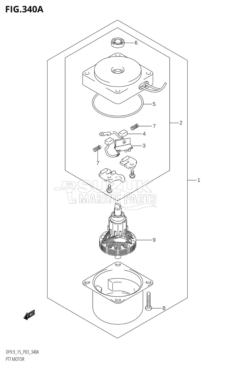 PTT MOTOR (DF9.9T,DF9.9TH)