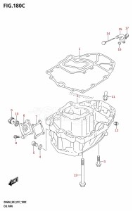 DF60A From 06002F-710001 (E03)  2017 drawing OIL PAN (DF60A:E03)