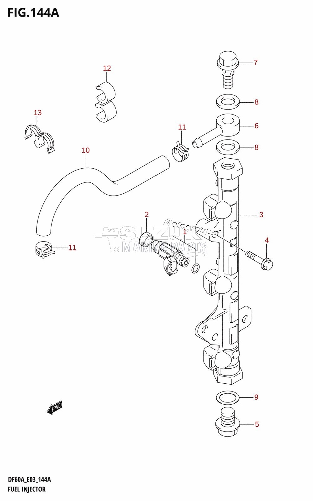 FUEL INJECTOR (DF60AT)