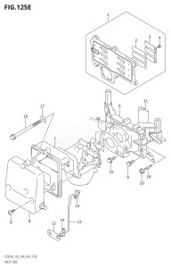 DT9.9A From 00993K-410001 (P36 P40)  2014 drawing INLET CASE (DT15AK:P36)