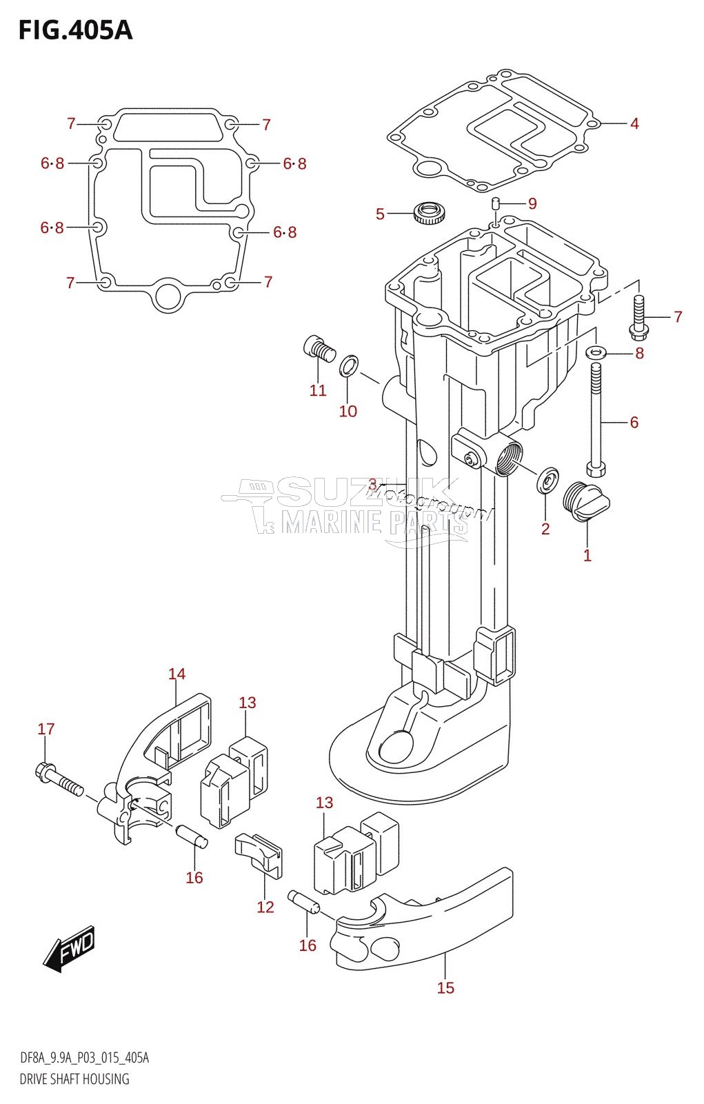 DRIVE SHAFT HOUSING