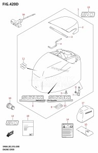 DF50A From 05003F-810001 (E03)  2018 drawing ENGINE COVER (DF50AVT)