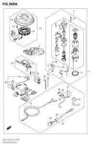 DF9.9A From 00994F-310001 (P03)  2013 drawing OPT:STARTING MOTOR (M-STARTER:DF8A:P03)