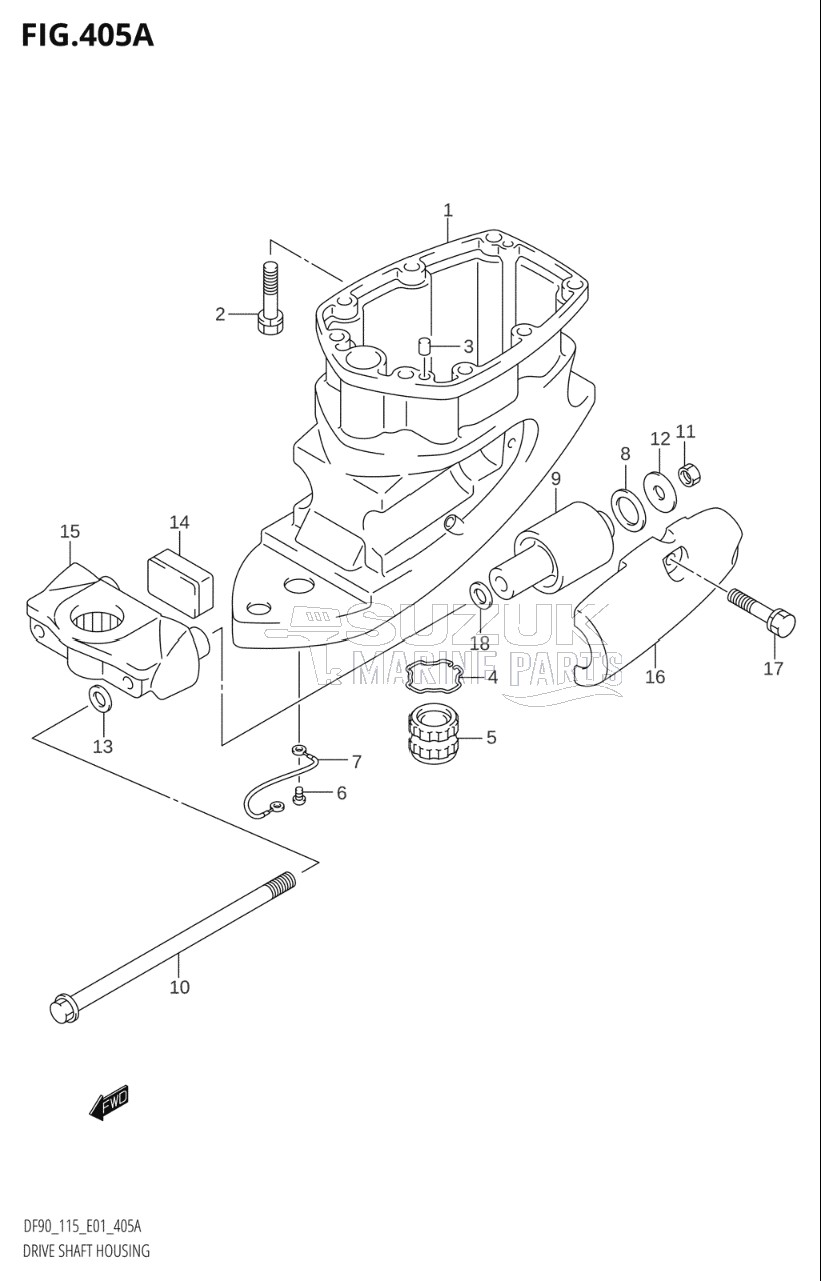 DRIVE SHAFT HOUSING