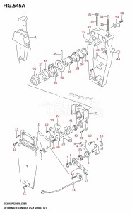 DF20A From 02002F-610001 (P03)  2016 drawing OPT:REMOTE CONTROL ASSY SINGLE (2) (DF9.9B:P03)