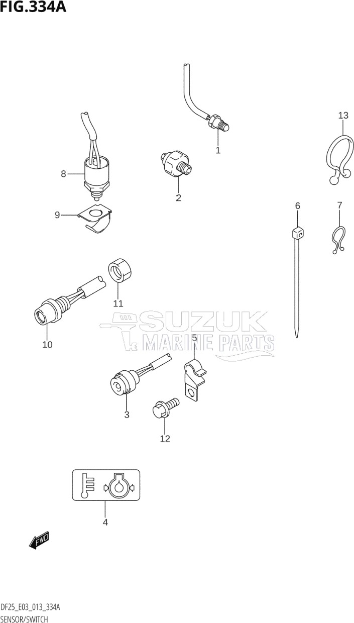 SENSOR / SWITCH (DF25:E03)