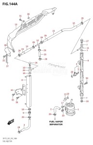 DF175TG From 17502F-410001 (E01 E40)  2014 drawing FUEL INJECTOR (DF150T:E01)