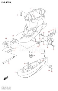 DF250Z From 25003Z-040001 (E03)  2020 drawing DRIVE SHAFT HOUSING ((DF250T,DF250Z):XX-TRANSOM)