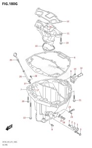 DF225T From 22503F-510001 (E03)  2015 drawing OIL PAN (DF250ST:E03)