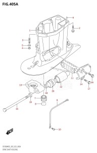 DF200AST From 20004F-240001 (E03)  2022 drawing DRIVE SHAFT HOUSING