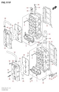 DF200 From 20002F-710001 (E03)  2017 drawing CYLINDER HEAD (DF250Z:E03)