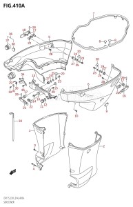 DF175T From 17502F-410001 (E01 E40)  2014 drawing SIDE COVER (DF150T:E01)