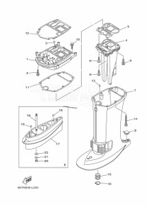 E40XMHL drawing UPPER-CASING