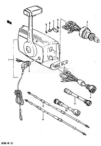 DT30 From 1001-308066 ()  1978 drawing OPTIONAL : REMOTE CONTROL (1)