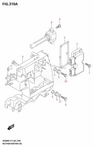 DF150AP From 15003P-440001 (E11)  2024 drawing RECTIFIER /​ IGNITION COIL