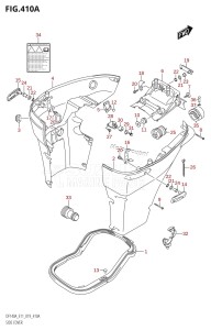 DF140AZ From 14003Z-910001 (E11 E40)  2019 drawing SIDE COVER (DF100AT)