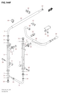 DF225Z From 22503Z-710001 (E01 E40)  2017 drawing FUEL INJECTOR (DF225T:E40)