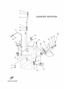 FL115AETX drawing PROPELLER-HOUSING-AND-TRANSMISSION-4