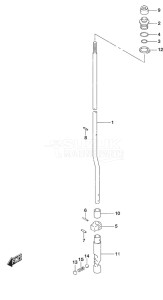 DF 60A drawing Clutch Rod