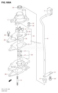 DF4 From 00401F-510001 (P01)  2005 drawing WATER PUMP (K2,K3,K4)