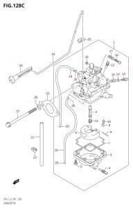 DF4 From 00401F-780001 (P01)  2007 drawing CARBURETOR ((DF4,DF5):(K5,K6,K7,K8,K9,K10,011),DF6:(K4,K5,K6,K7,K8,K9,K10,011))