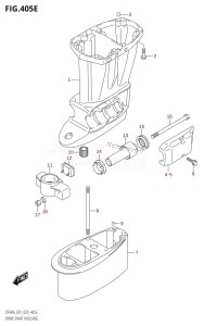 DF50A From 05003F-040001 (E01)  2020 drawing DRIVE SHAFT HOUSING (DF60AQH:E40)