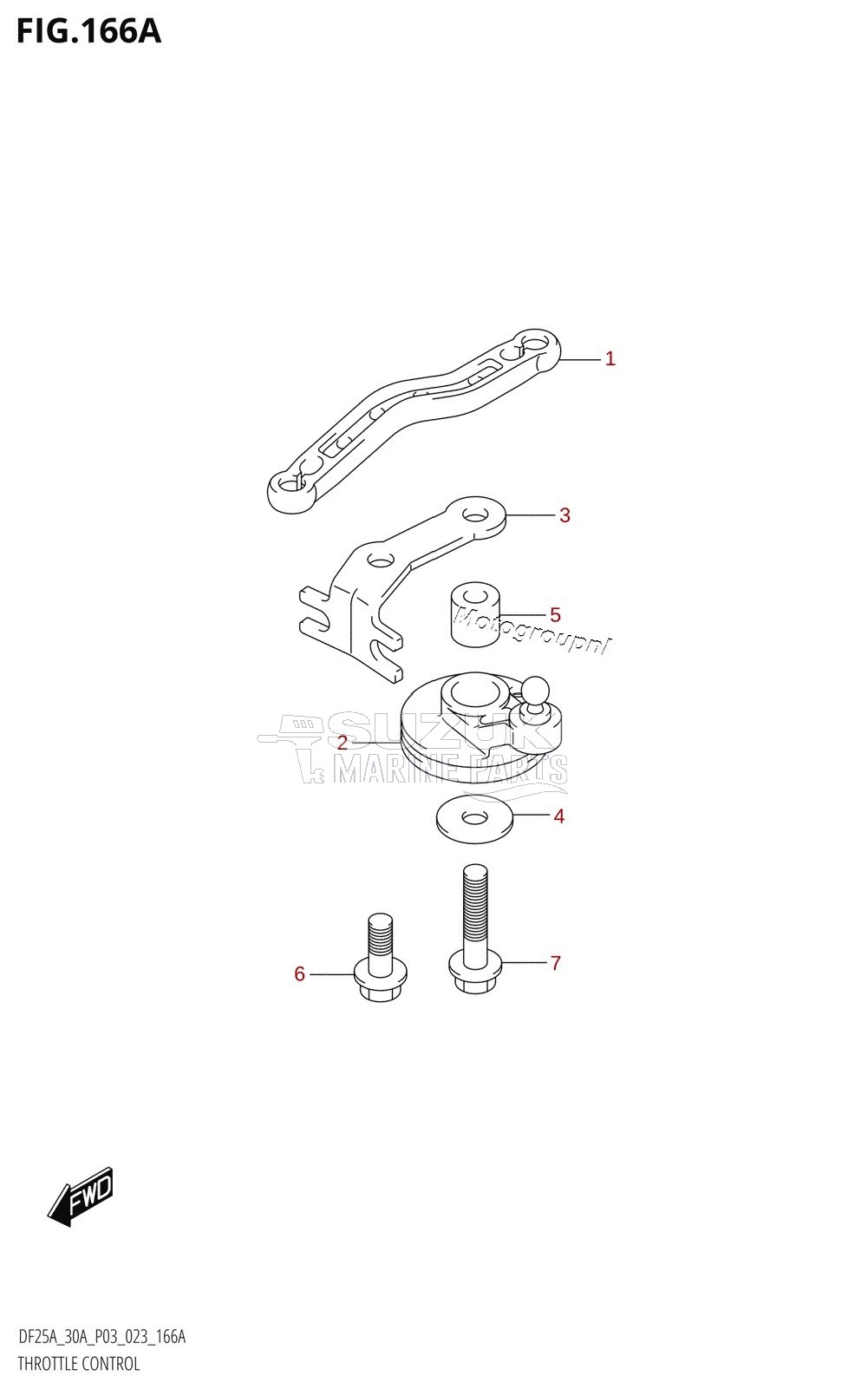 THROTTLE CONTROL (DF25A,DF25ATH,DF30ATH)