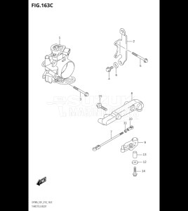 09003F-810001 (2018) 90hp E01 E40-Gen. Export 1 - Costa Rica (DF90AT  DF90ATH) DF90A drawing THROTTLE BODY (DF100B)