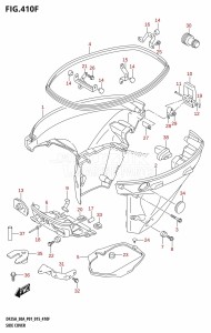 DF25A From 02504F-510001 (P01)  2015 drawing SIDE COVER (DF30AR:P01)