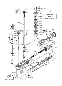 F100AETL drawing PROPELLER-HOUSING-AND-TRANSMISSION-1