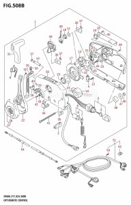 DF40AQH From 04003F-440001 (E01 - E11 - E34)  2024 drawing OPT:REMOTE CONTROL (DF40A,DF50A,DF60A,DF40AST,DF40ASVT,DF60AVT)