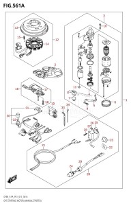 DF9.9A From 00994F-510001 (P01)  2015 drawing OPT:STARTING MOTOR (MANUAL STARTER) (DF8A:P01:M-STARTER)