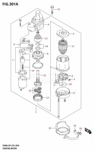 DF50A From 05003F-510001 (E01)  2015 drawing STARTING MOTOR