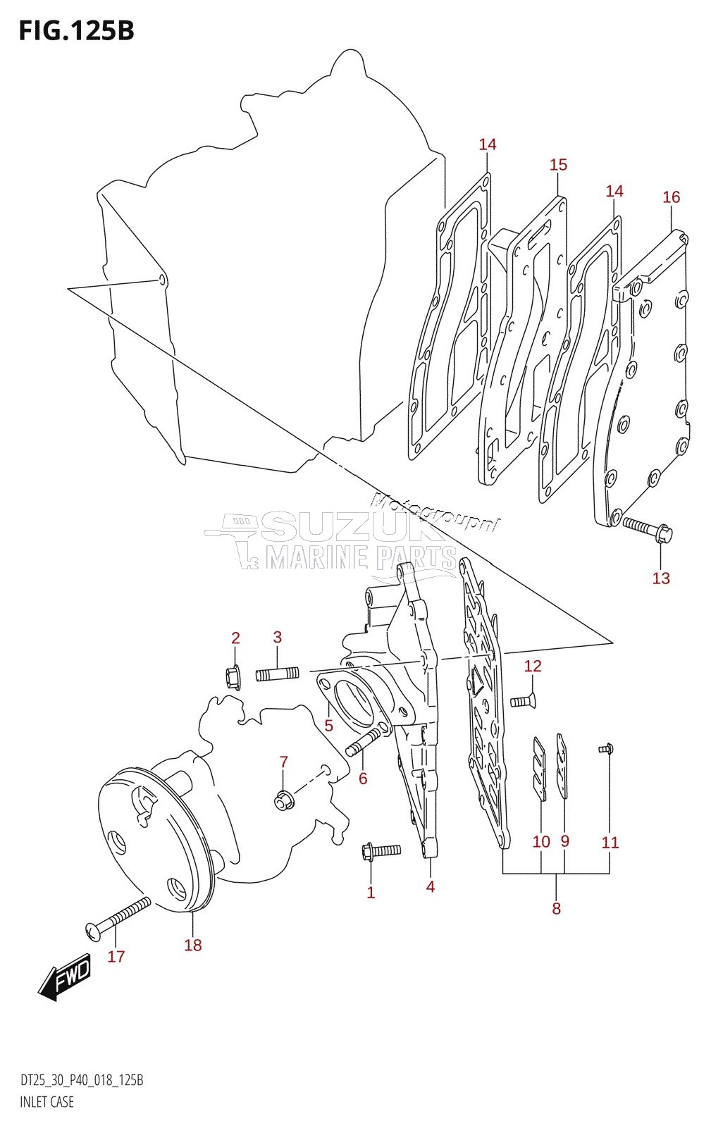 INLET CASE (DT30,DT30R)