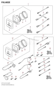 DF175ZG From 17502Z-610001 (E01 E40)  2016 drawing OPT:MULTI FUNCTION GAUGE (2) (DF175TG:E01)