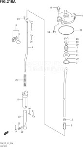 06001F-980001 (2009) 60hp E03-USA (DF60TK9) DF60 drawing SHIFT ROD